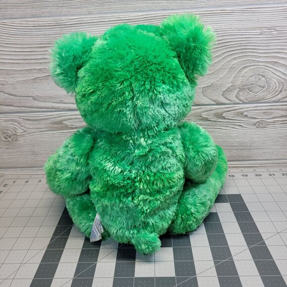 Build A Bear Shamrock Green Clover Bear St. Patricks Plush‎ Stuffed Animal BAB - Picture 4 of 10